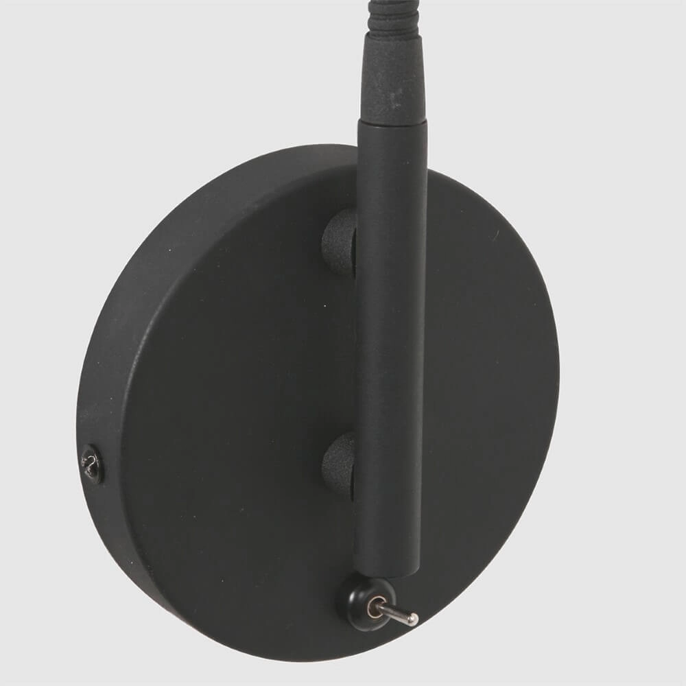 Vertelbaar leesspotje Natasja LED Zwart Steinhauer 8712746145434
