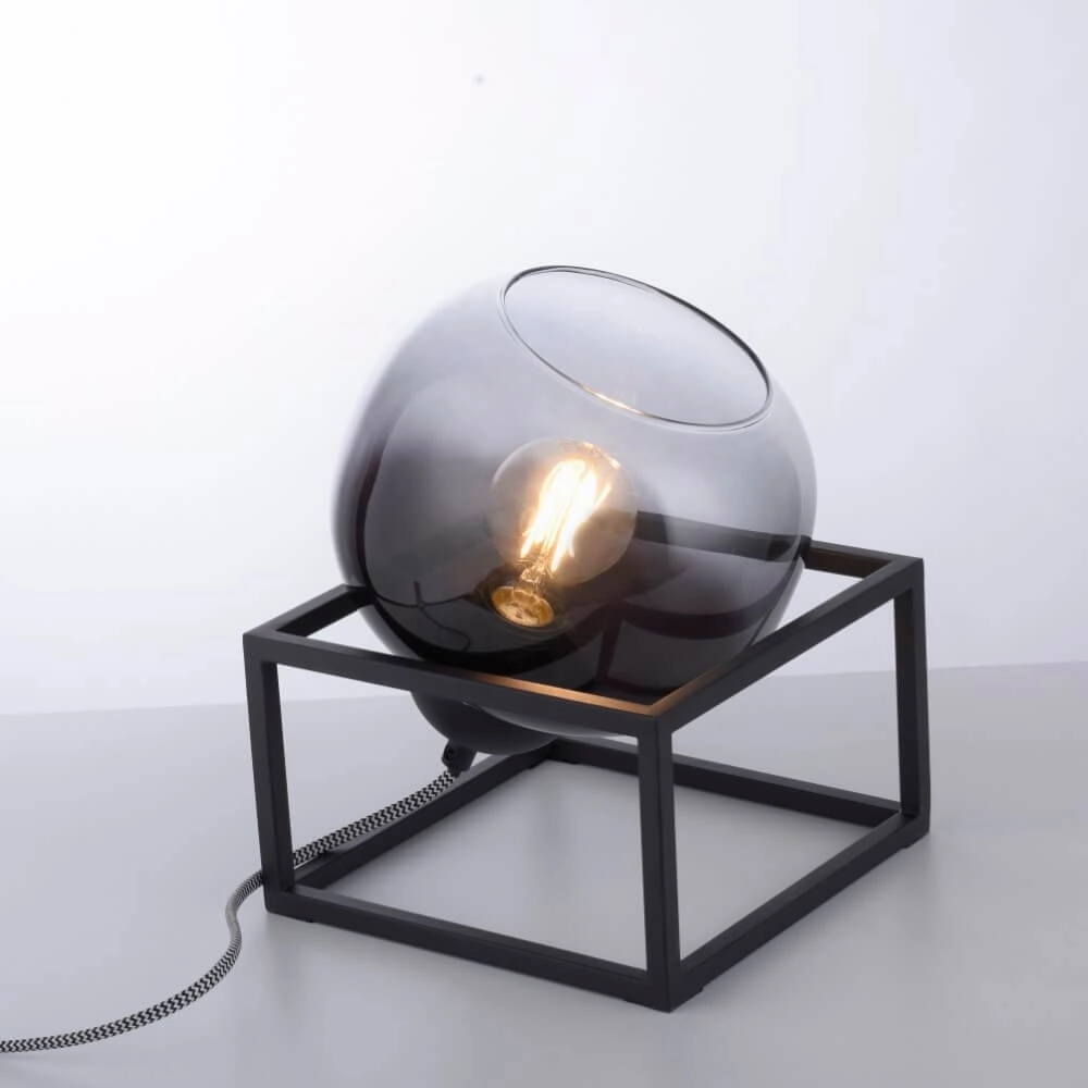 Zwarte tafellamp Zea Just Light 4043689993771