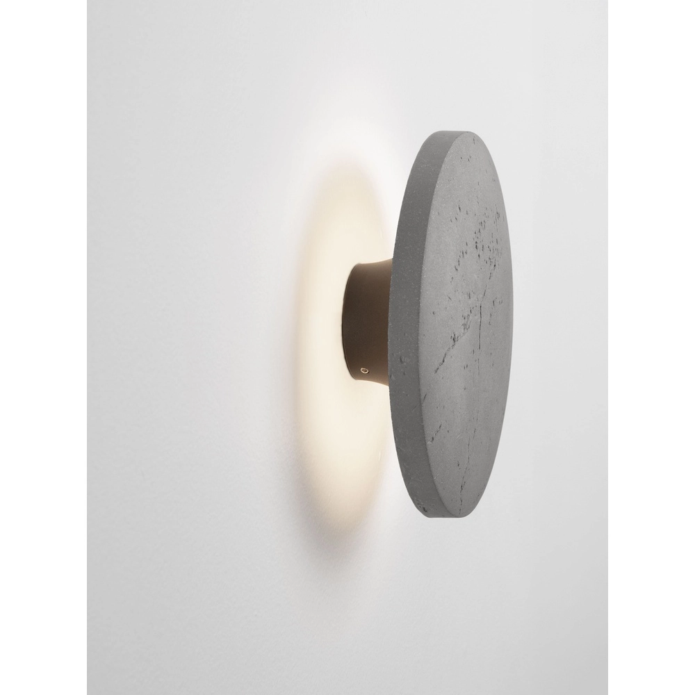 Wandlamp Cerler grijs steen Lyora 5212017495976