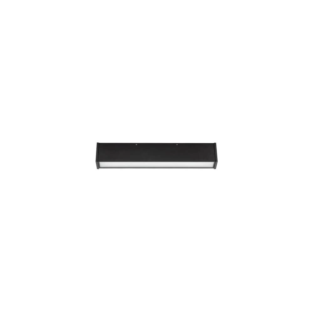 Strakke plafondlamp Outline S zwart 50cm Lyora 5903139113601