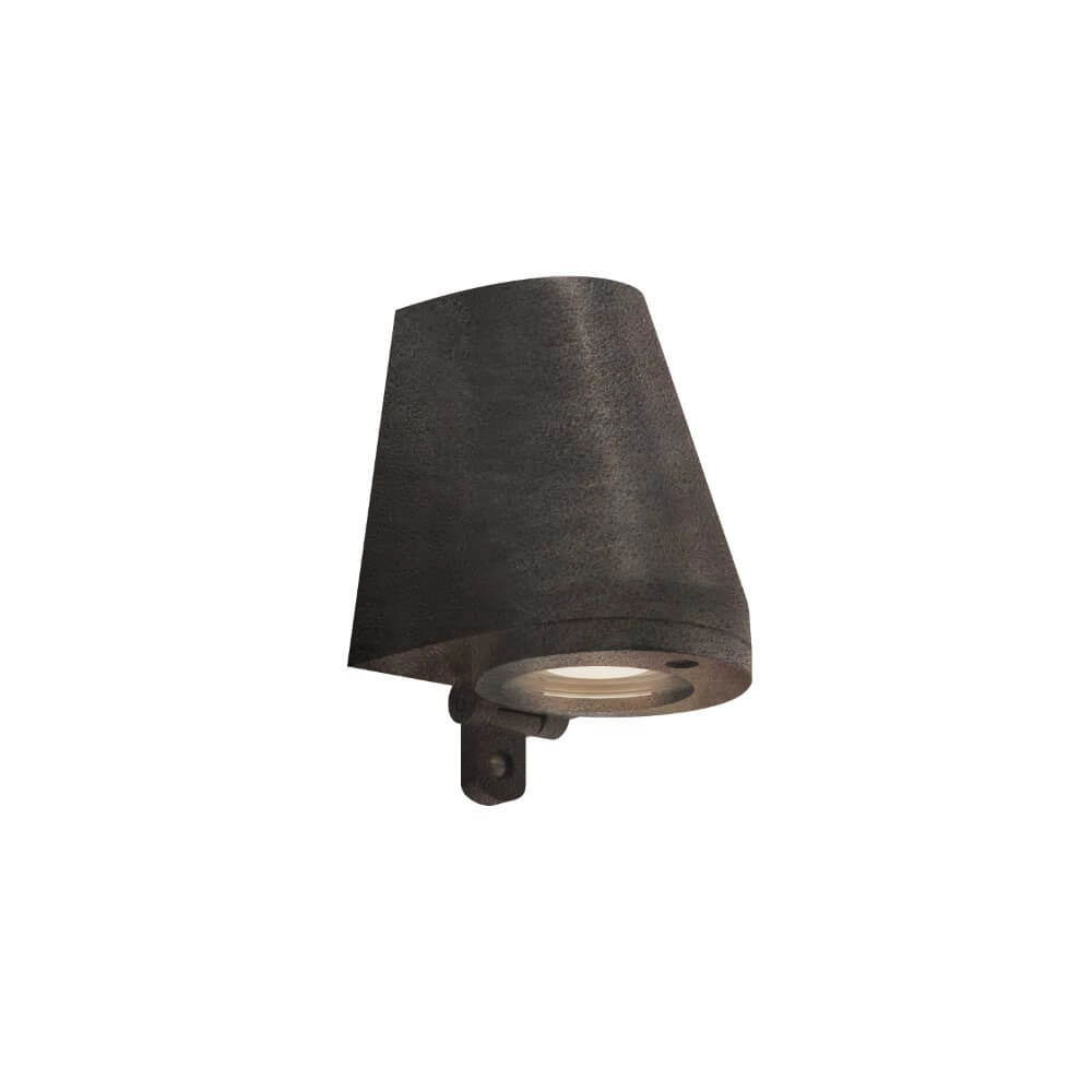 Buitenlamp downlight Beamy Wall antiek messing