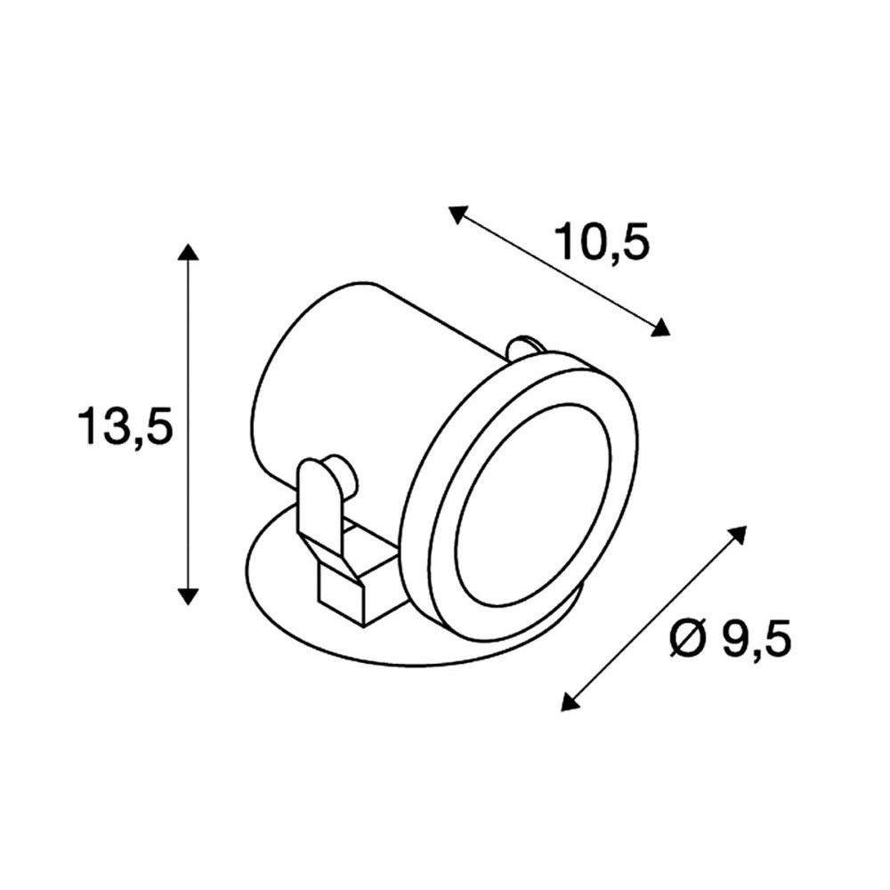 Tuinspot Nautilus SLV 4024163174435