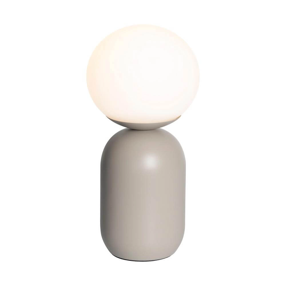 Tafellamp Notti grijs met wit Nordlux 5704924001819