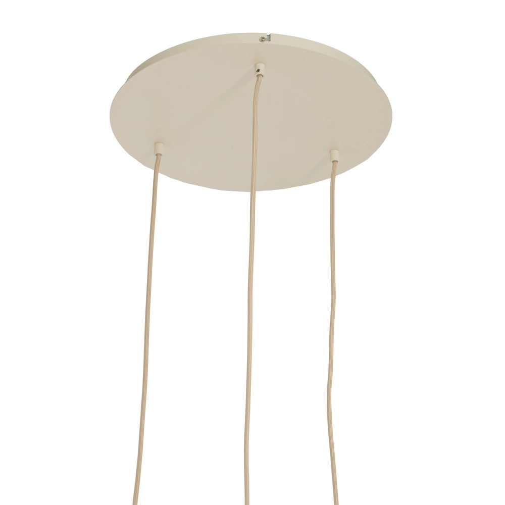 3L vide hanglamp Tufia linnen crème Light & Living 8717807816742