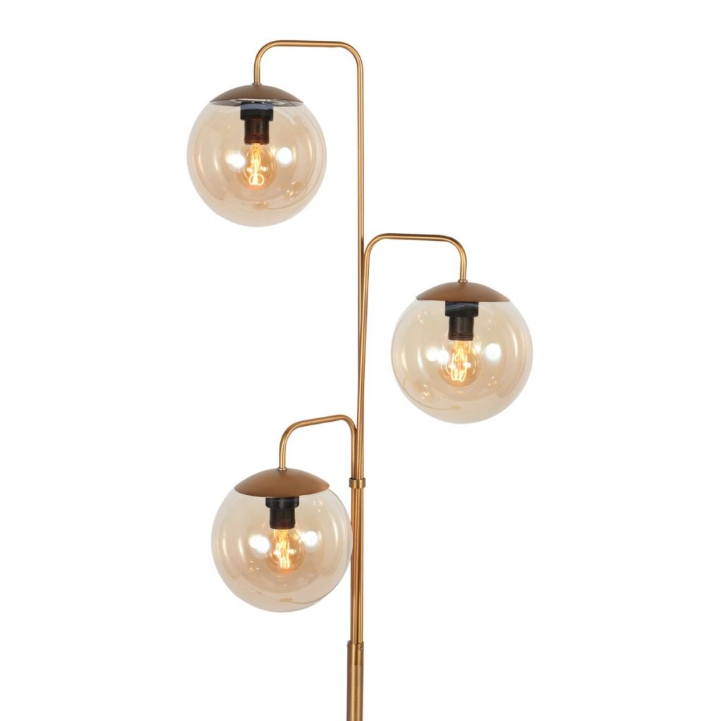 Vloerlamp Bollique brons Steinhauer 8712746184778