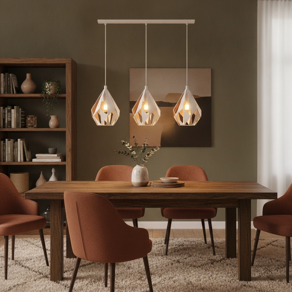 Eetkamer hanglamp Carlton 1
