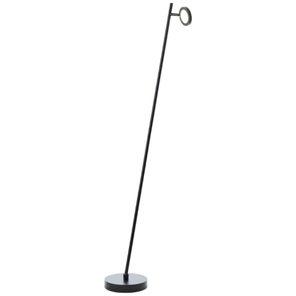 Oplaadbare vloerlamp Pesso zwart Brilliant 4004353447020