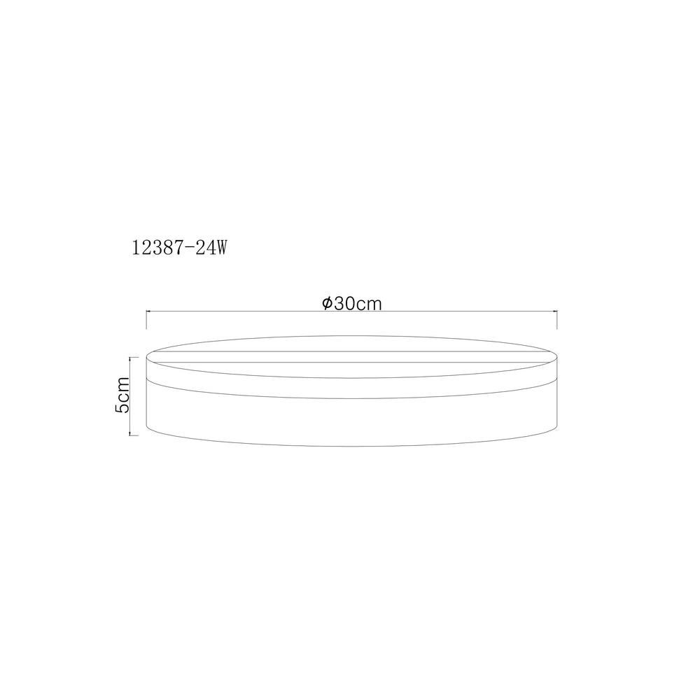 Plafonniere Matthew wit Ø 30cm Globo 9007371456949