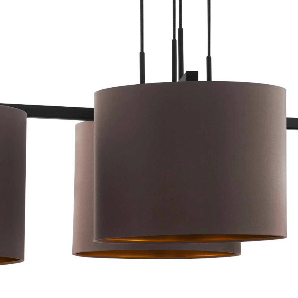 Chique hanglamp Honduras met 4 kappen Stars of Light 9008606221462