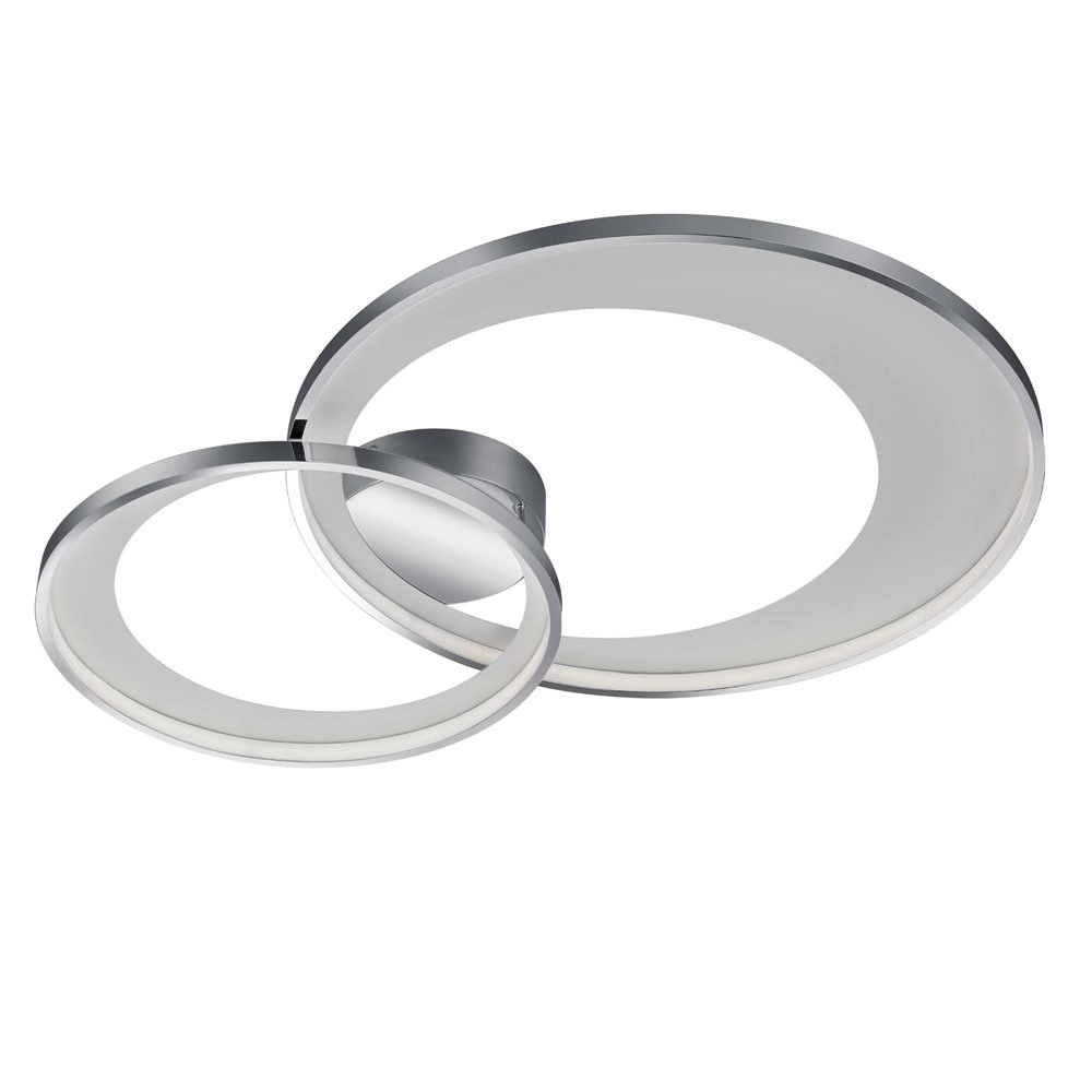 Plafondlamp Granada 36watt grijs Trio 4017807433371