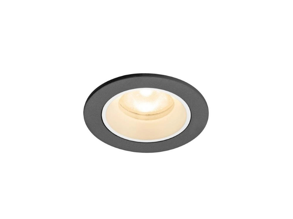Inbouwspot Numinos XS zwart/wit 2700K - 55gr SLV 4024163314763