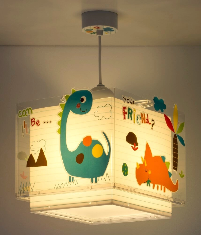 Kinderkamer hanglamp Dinos Dalber 8420406003009