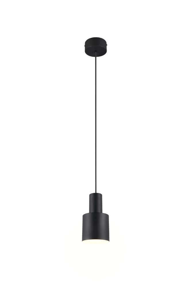 Zwarte pendel Agudo Ø 12cm Trio 4017807613773