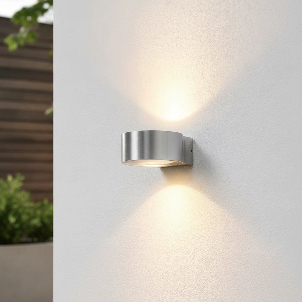 Design wandspot Hudson 11cm - RVS