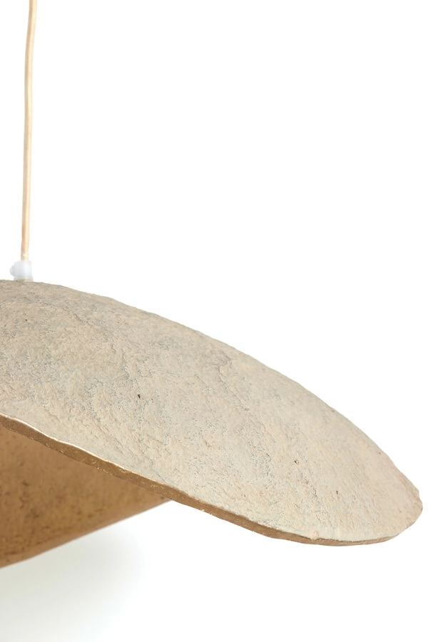Zandkleurige hanglamp Lonia 71cm Light & Living 8717807743154