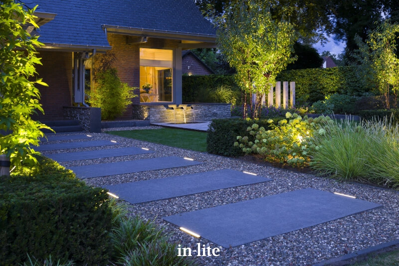 Ground spotlight EVO GROUND 300 DARK 12 volt LED In-lite 8717051003950
