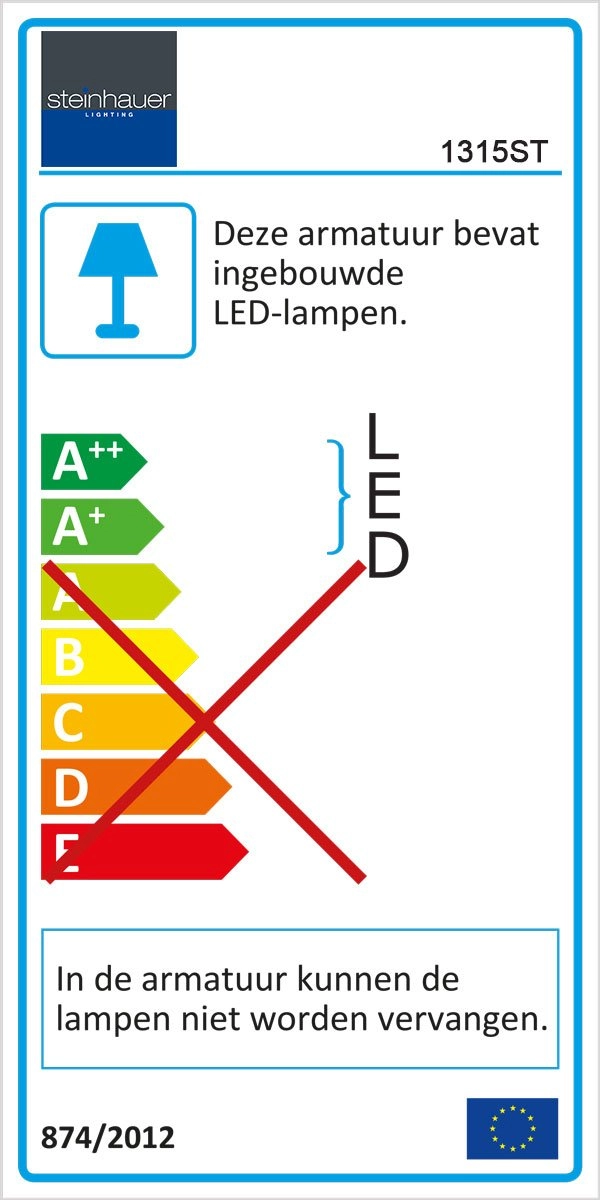 Led bureaulamp Mexlite Steinhauer 8712746114676