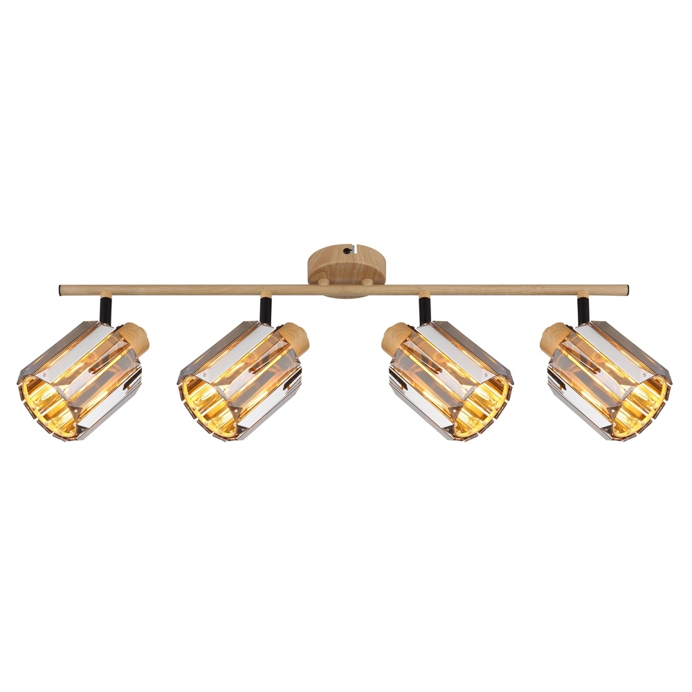 Plafondlamp Run 4-lichts Globo 9007371507986