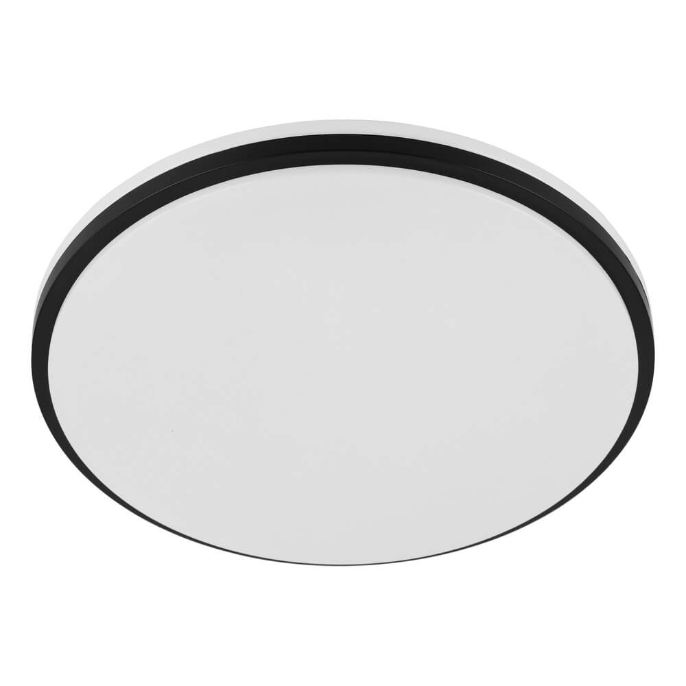 Plafondlamp Margidore zwart met wit Ø 34cm