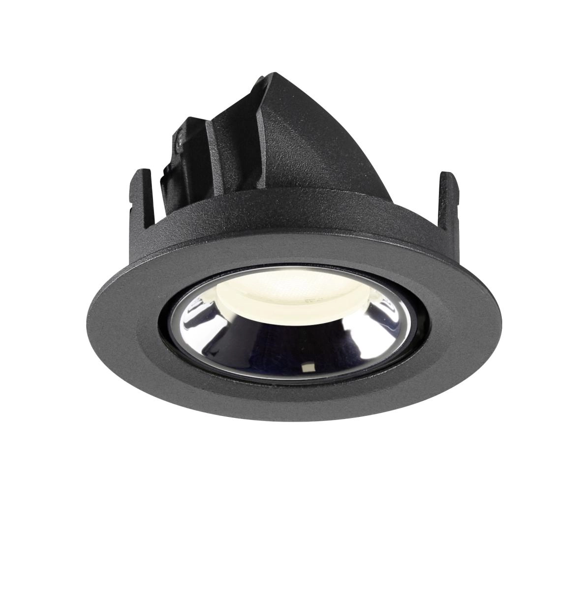 Inbouwspot Numinos Gimble XS zwart/chroom 4000K - 55gr SLV 4024163306843