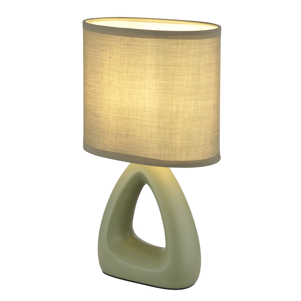 Design schemerlamp Triangle groen