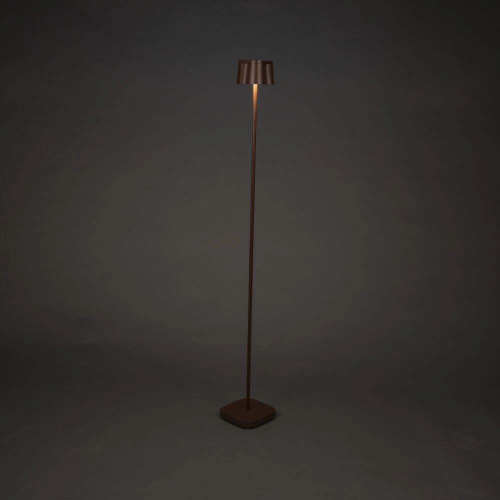 Roestbruine vloerlamp Nice voor buiten KonstSmide 7318307831979