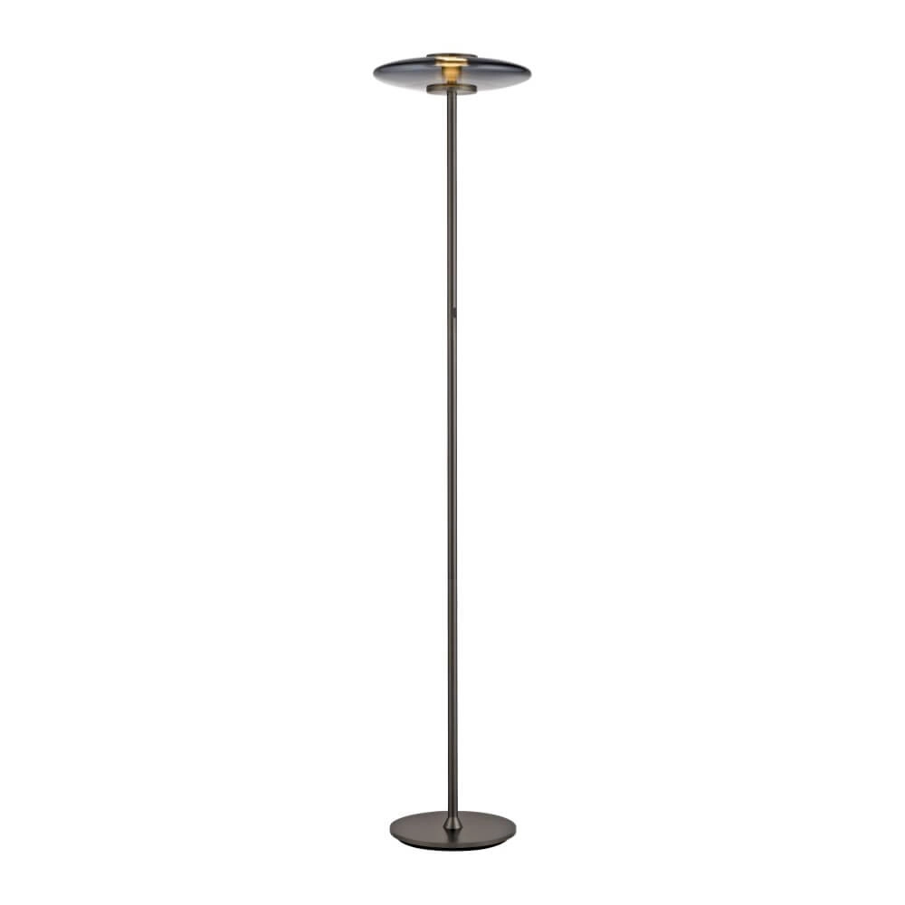Design vloerlamp Pure Vitrum grijs