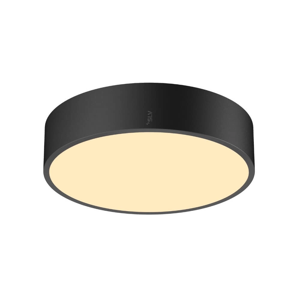 Plafondlamp / Hanglamp Medo 30 zwart - CCT - Ø 28cm SLV 4024163276733
