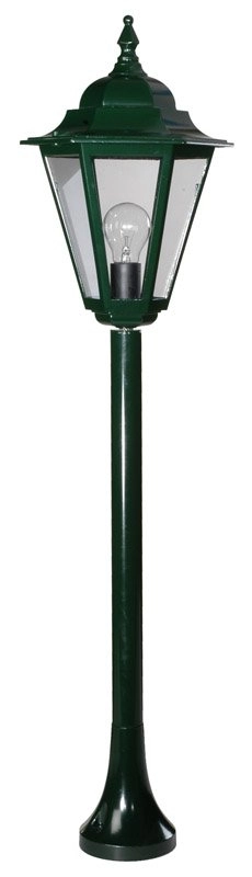 Klassieke terraslamp Teccia 102cm zwart