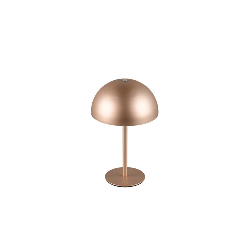 Tafellamp Munoz koffiebruin Ø 13cm Trio 4017807642537
