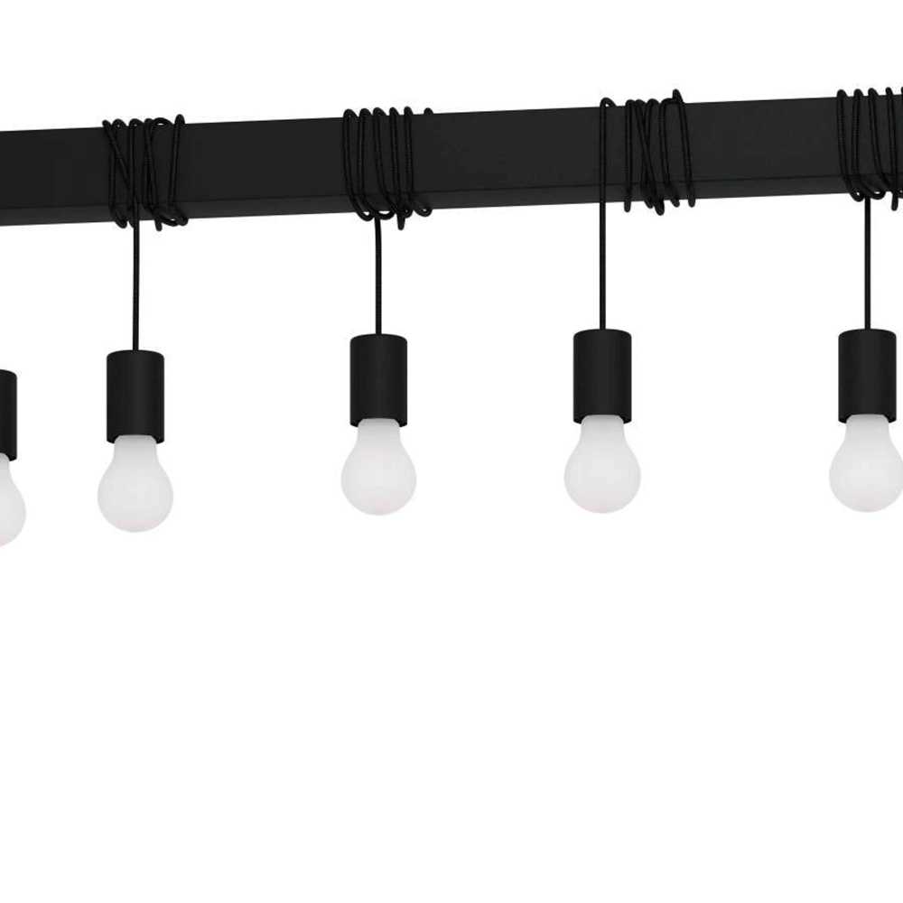 Zwarte hanglamp Townshend-B 9-lichts Stars of Light 9002759399399