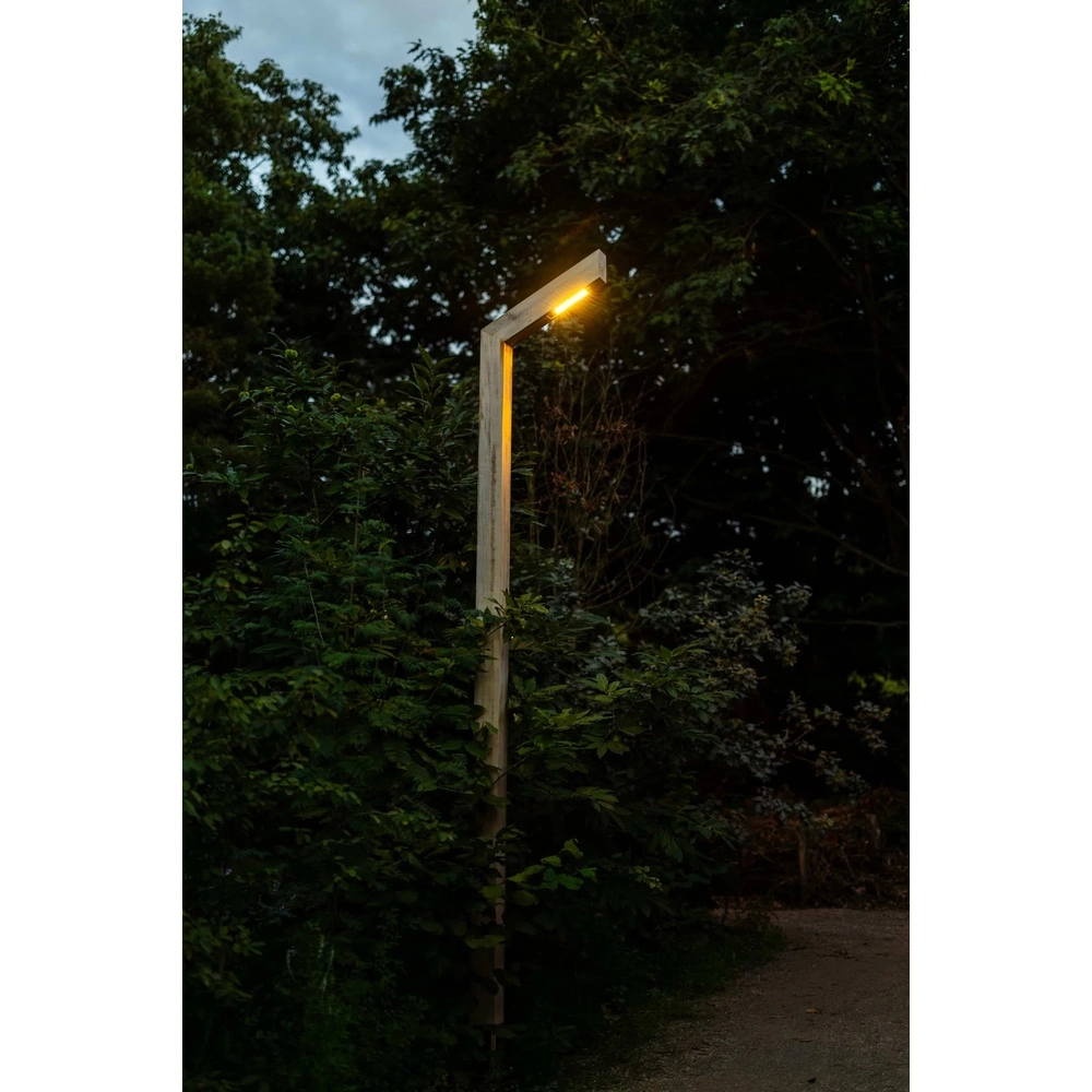 Houten straatlamp Strato Accoya - 3M - 3000K Timberlab 8716803514430