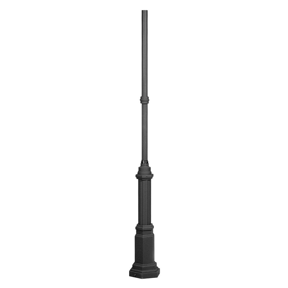 Lantaarnpaal Pole Hercules universeel zwart