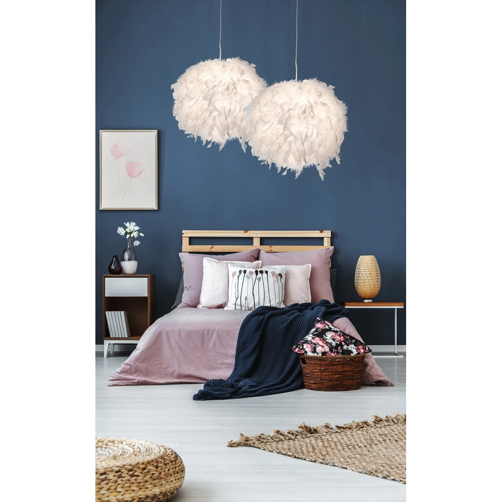 Veren hanglamp Ducky wit Ø 30cm Globo 4048194027720