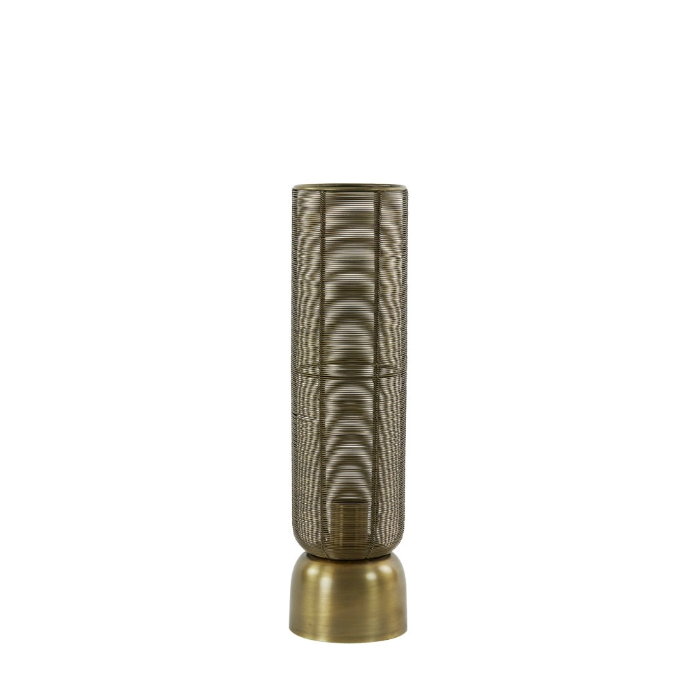 Tafellamp Lezuza Ø 13,5cm brons Light & Living 8717807659899