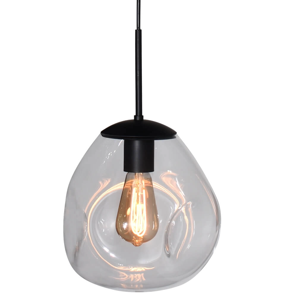 Hanglamp Lava 4x helder glas Ø 24cm Masterlight 8718121286129