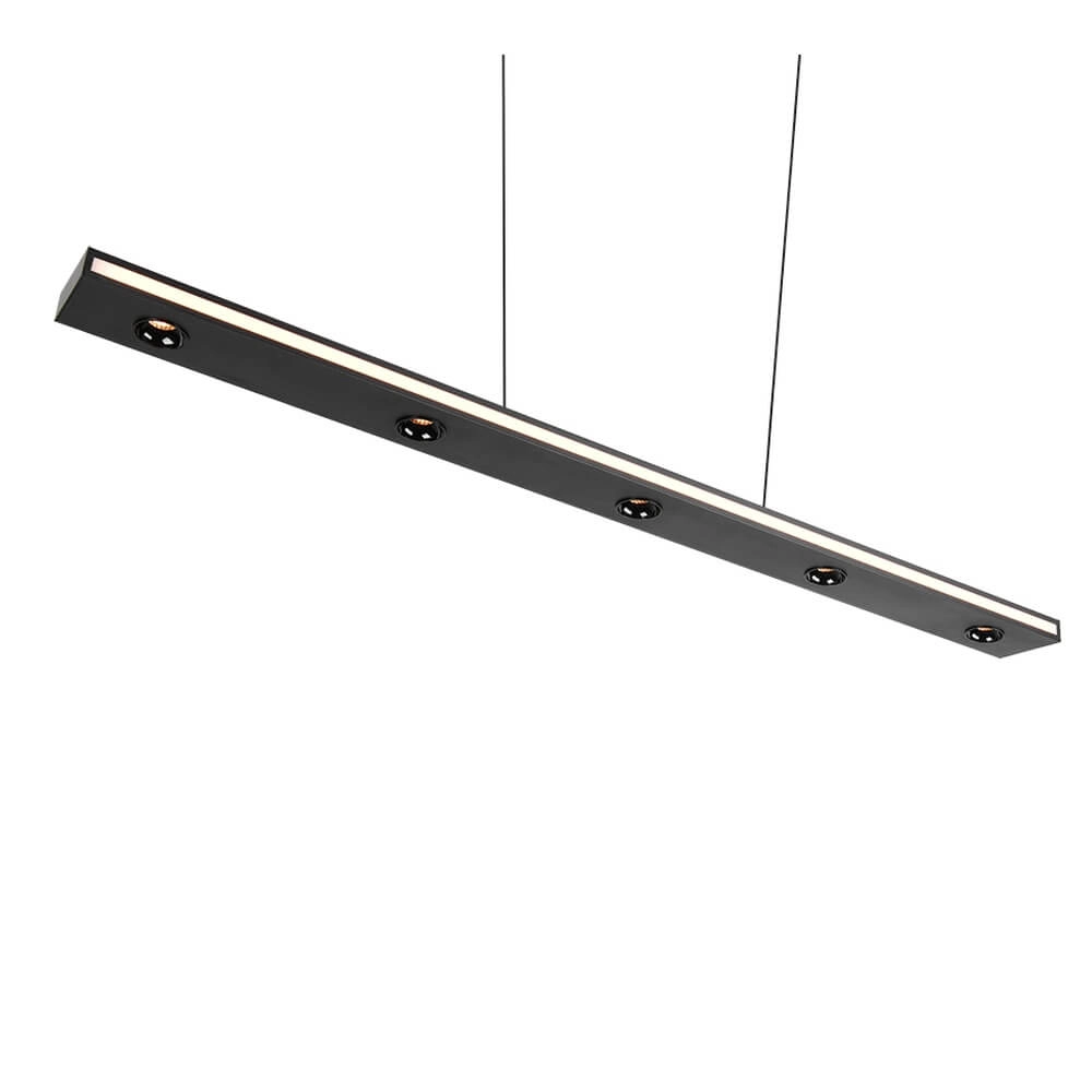 Design hanglamp Graham zwart Trio 4017807642919