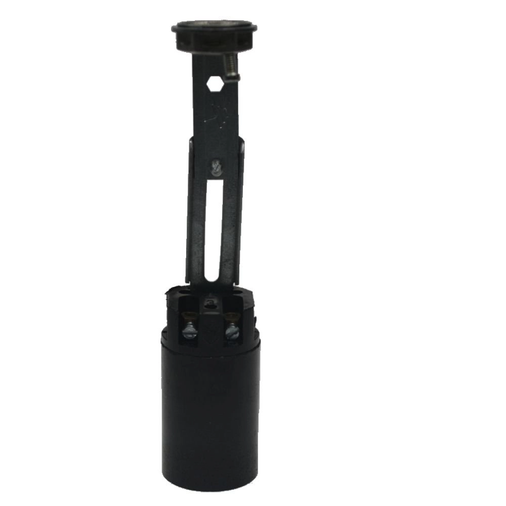 Armatuur E14 - 8cm. - Base zwart verstelbaar
