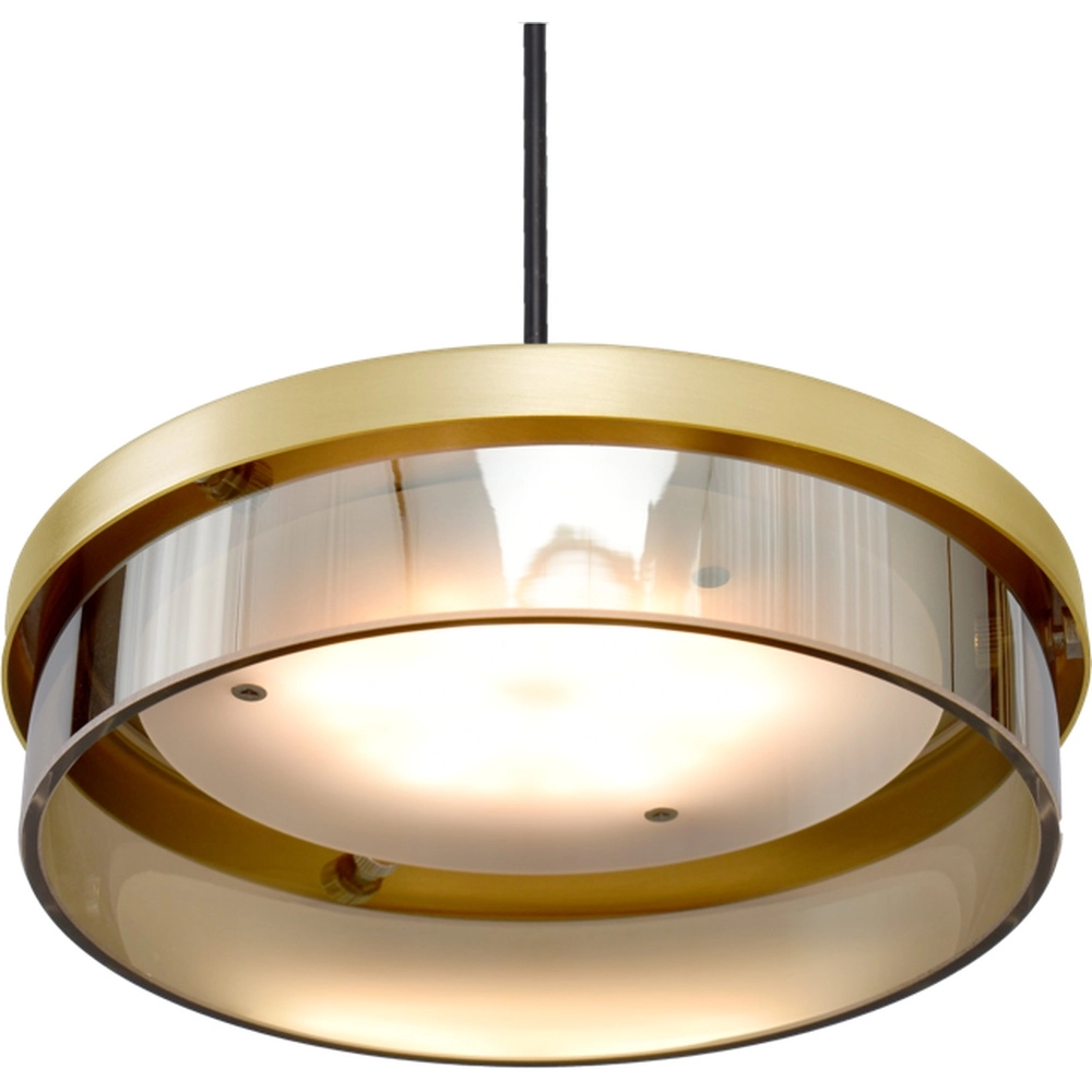 5-lichts hanglamp Imperia 160cm zwart met goud Masterlight 8718121352527
