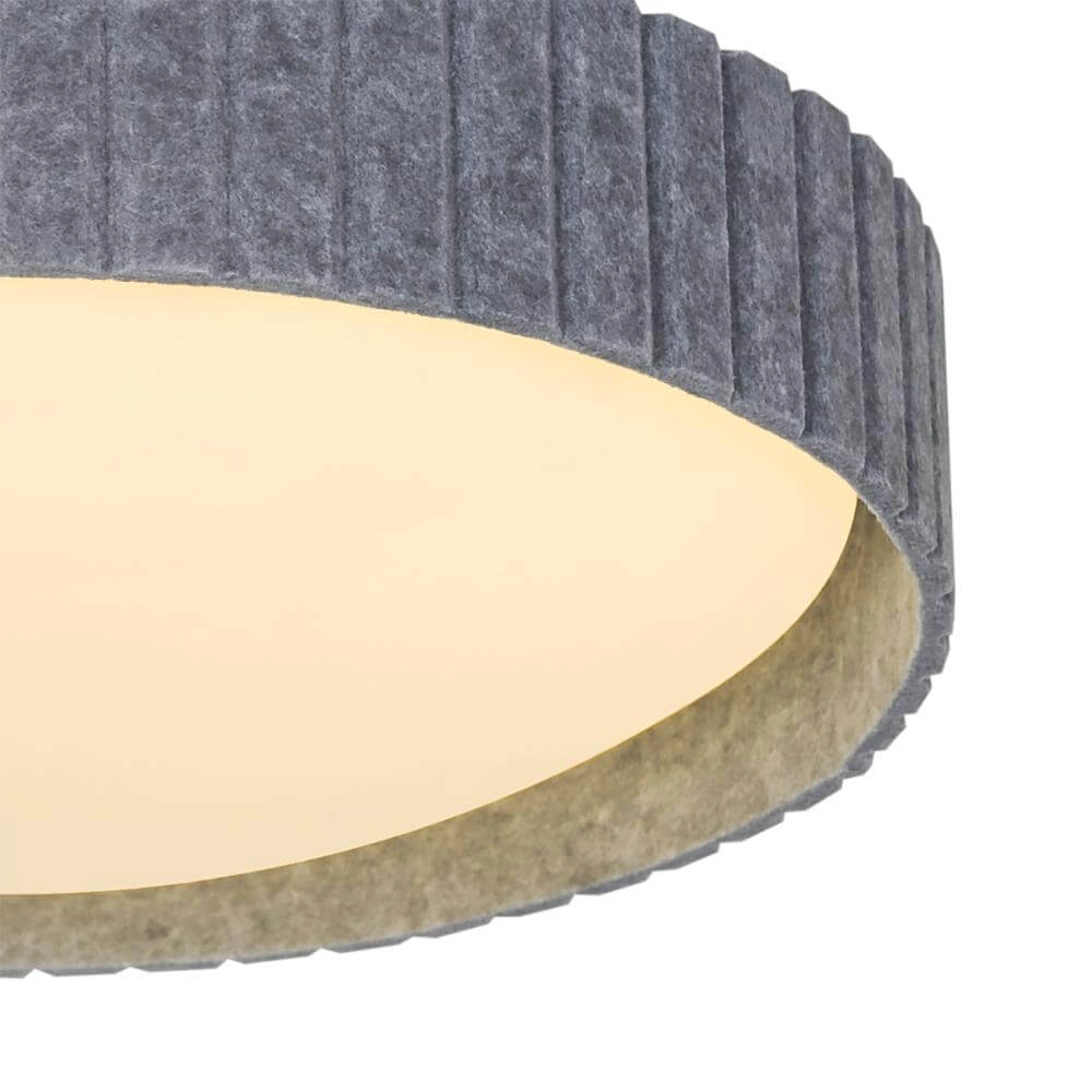 Plafondlamp Corato grijs vilt Ø 42cm Nordlux 5704924024580