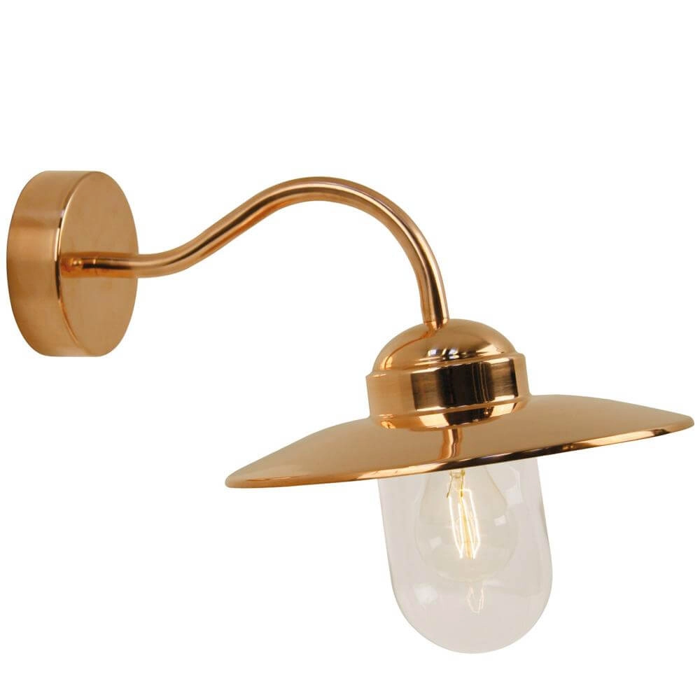 Klassieke wandlamp Luxembourg koper