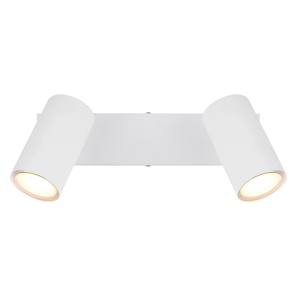 Plafondlamp 2-lichts Robby wit Globo 9007371433520