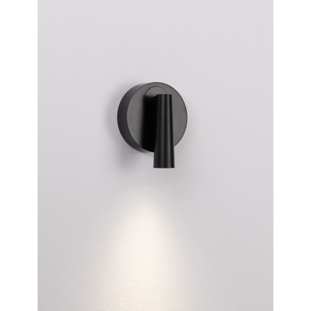 Bedlampje Tico zwart Lyora 5212017473172