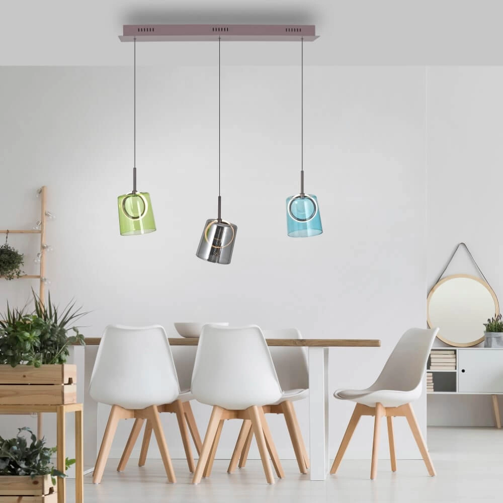Hanglamp Zula 3-lichts recht Paul Neuhaus 4012248383629