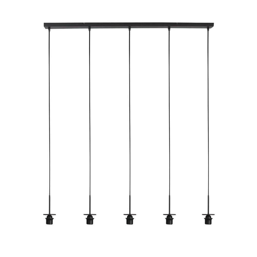 Hanglamp HaloSwap zwart met smoke glas Steinhauer 8712746179651
