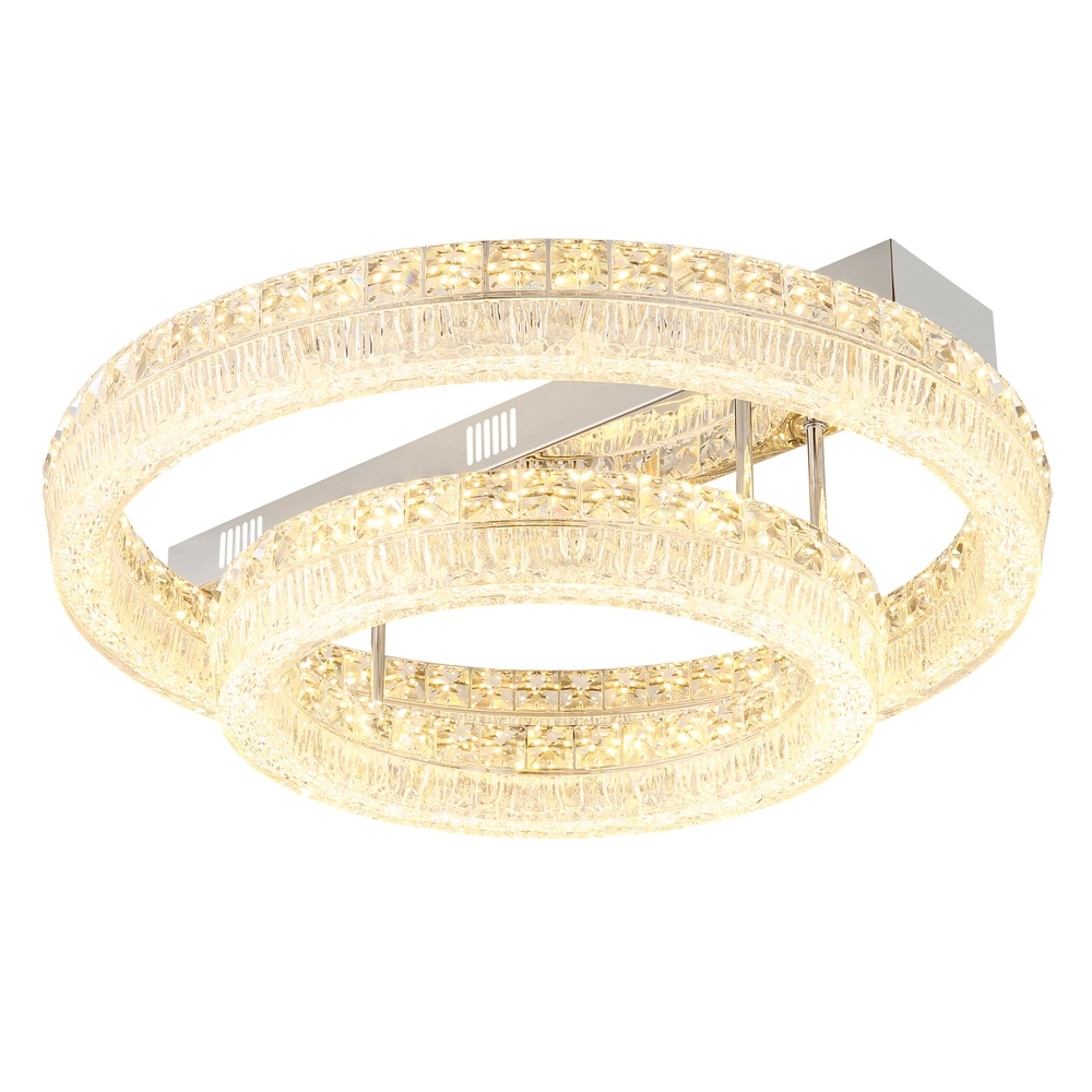 Plafondlamp Laurel chroom Globo 9007371578771