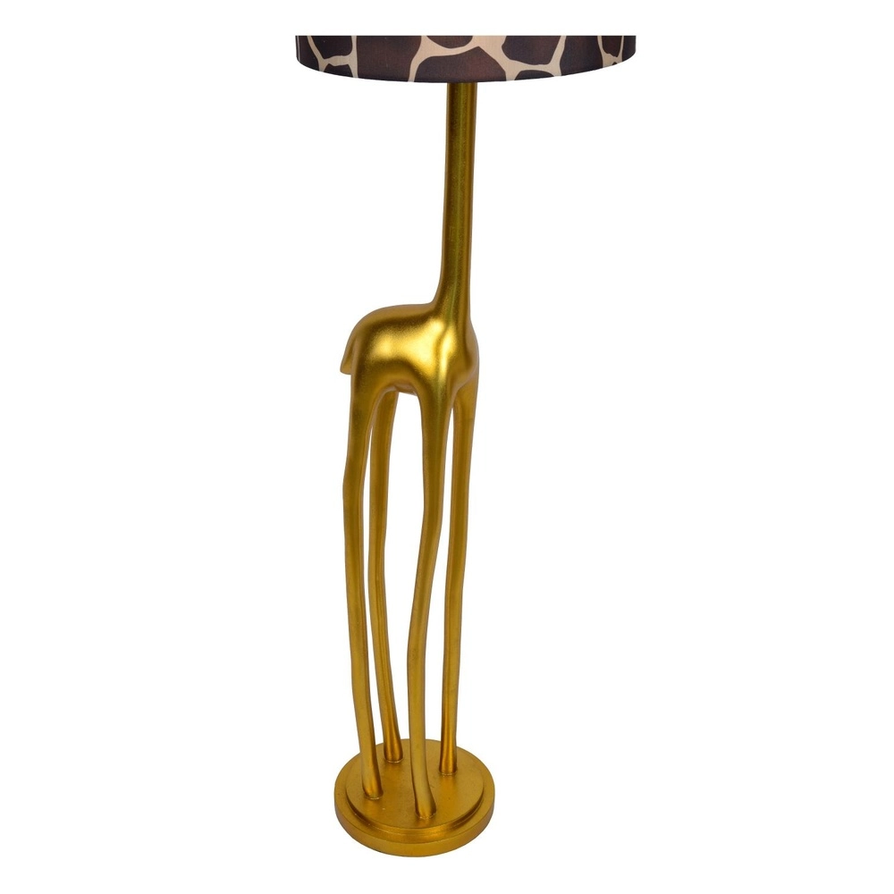 Tafellamp Extravaganza Miss Tall giraffe goud met zwart Lucide 5411212105431