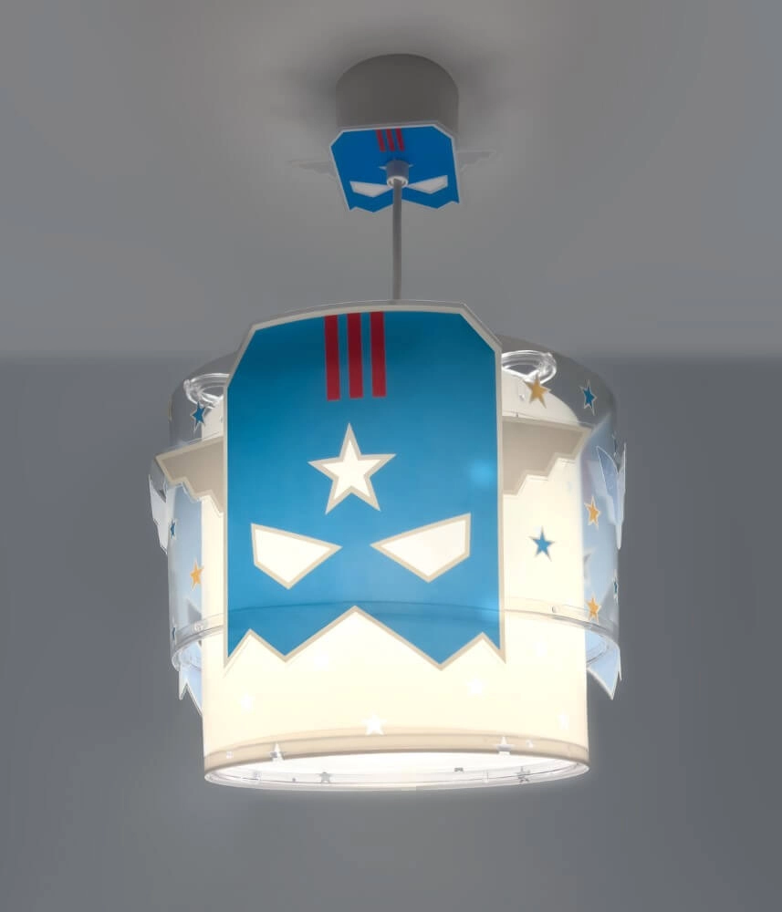 Kinderkamer hanglamp Blue Hero Ø 26cm Dalber 8420406002798