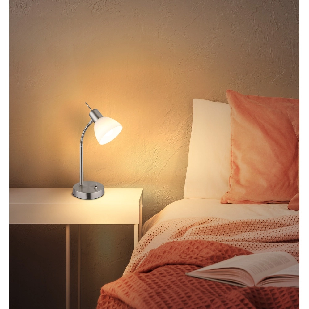 Bureaulamp Malte nikkel Globo 9007371450541