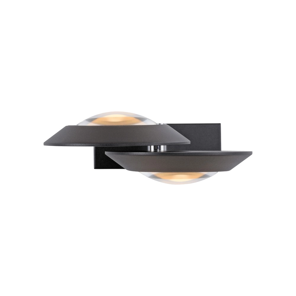 2L led wandlamp Pure Oculis black pearl Paul Neuhaus 4012248397008
